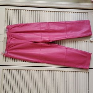 BRAND NEW LAMBS LEATHER PANTS.